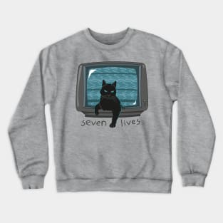 The ring cat Crewneck Sweatshirt